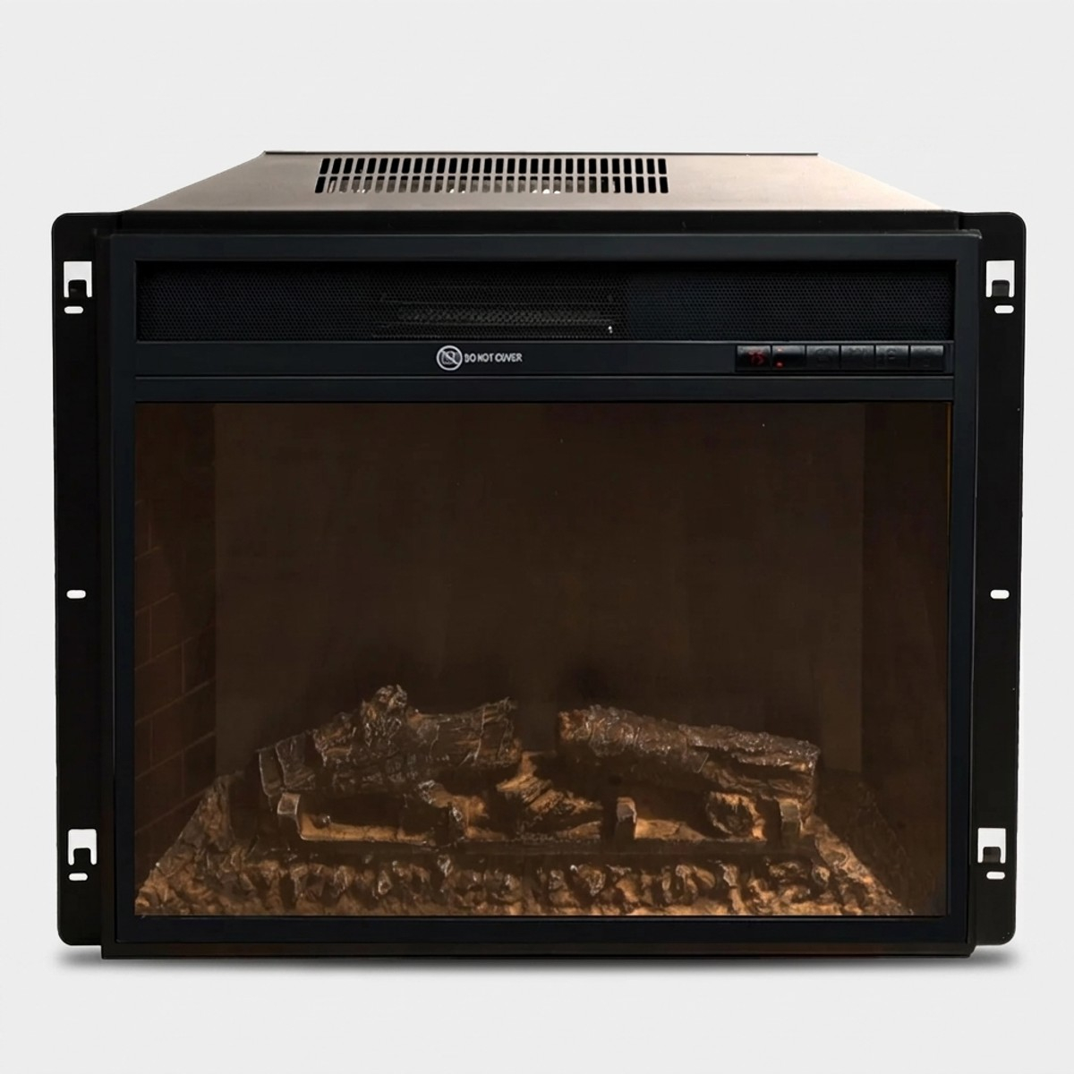 Freestanding electric fireplace with remote control Truman — 5