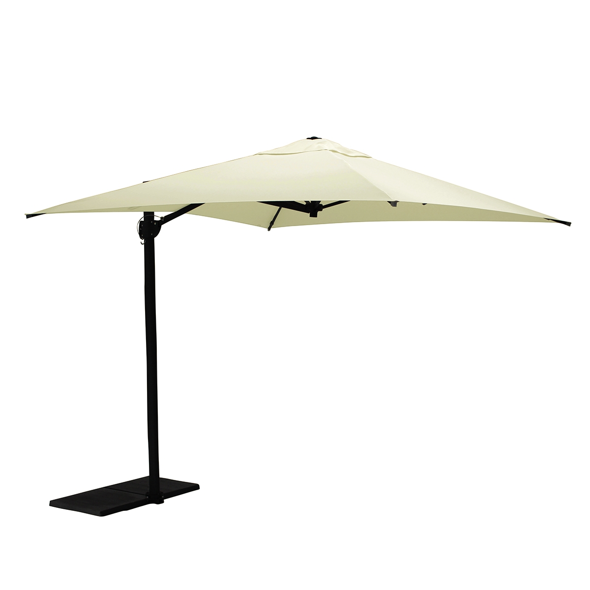 Cantilever square garden parasol 250x250 UV50+ Maffei Trend Art 457Q — 6