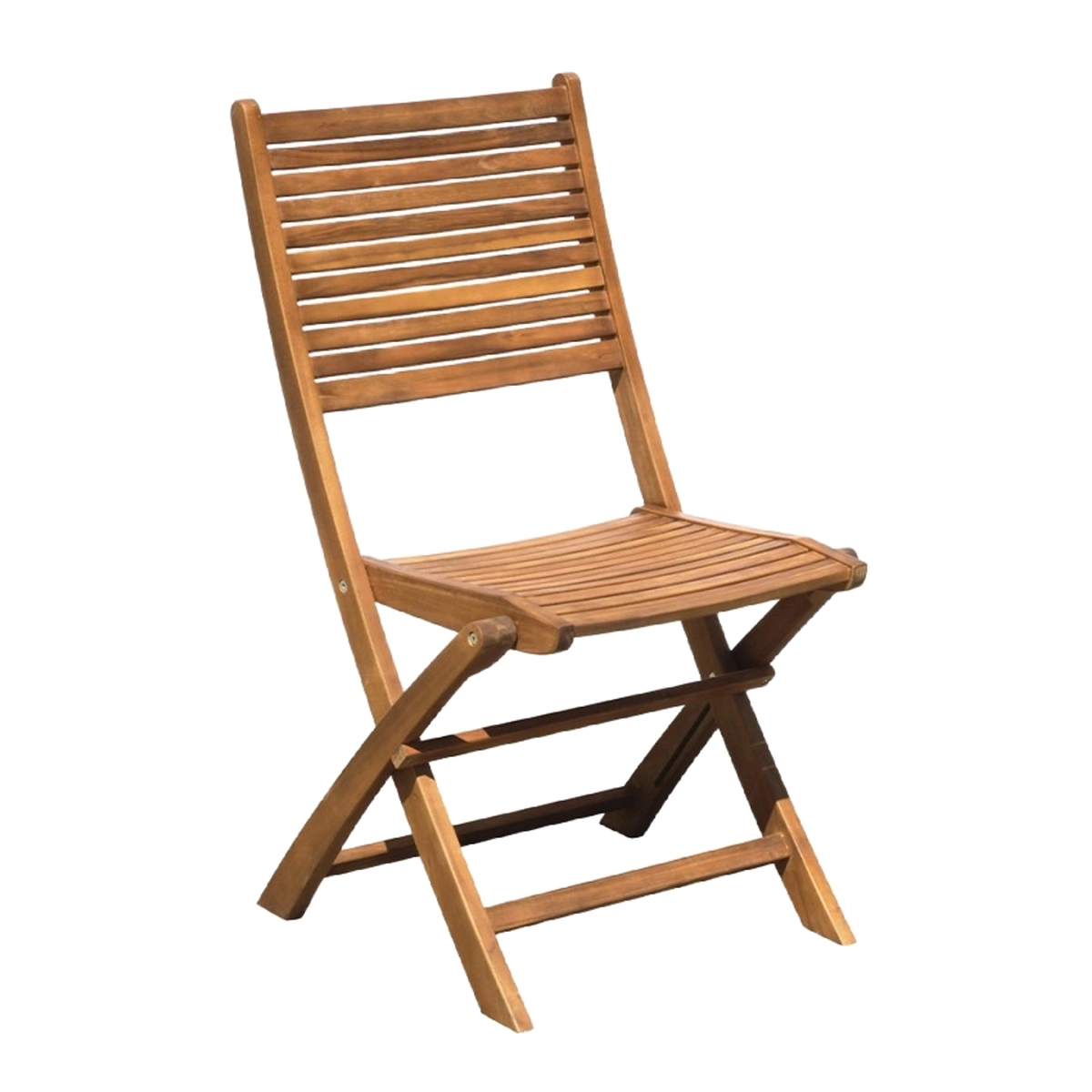 Giava folding garden chair in solid acacia wood — 1
