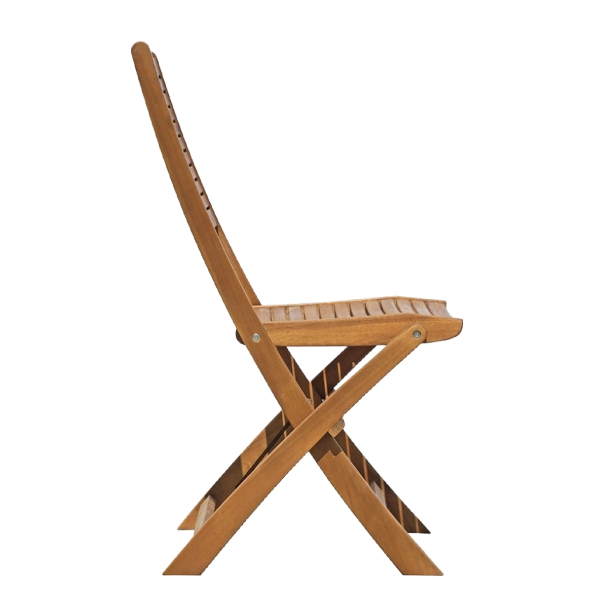 Giava folding garden chair in solid acacia wood — 2