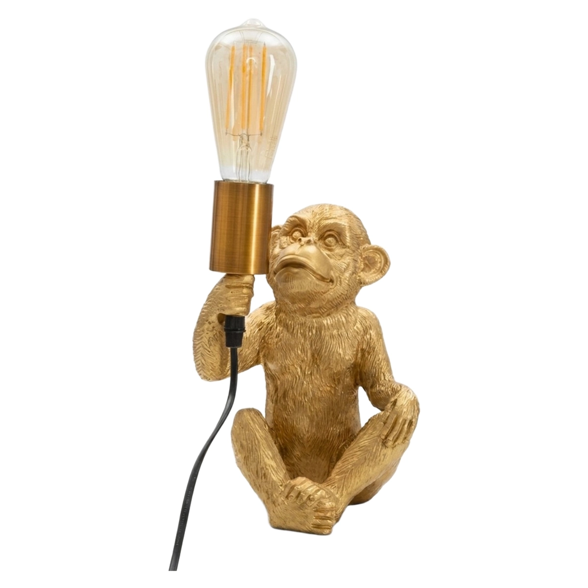 Monkey Decorative Table Lamp in Polyresin — 1