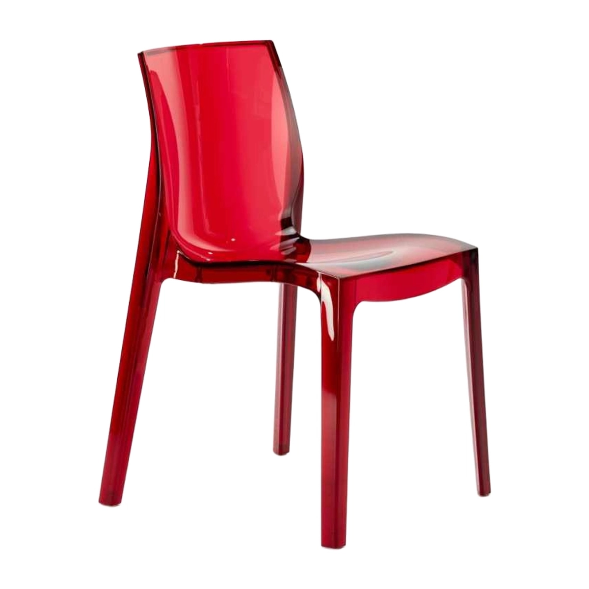Set of 16 transparent chairs Femme Fatale Grand Soleil Bar Ristorante — 3