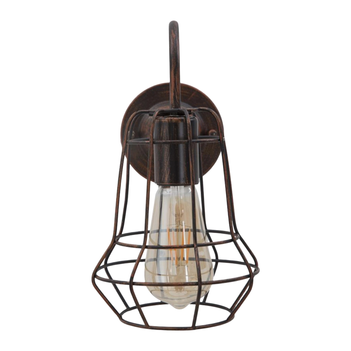 Industrial Wall Lamp in Ferro Industry B Mauro Ferretti — 6