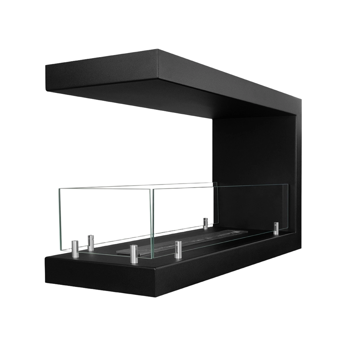 Divina Fire Maratea 90 3-Sided Built-In Bioethanol Fireplace 90x50 cm DF900U — 4