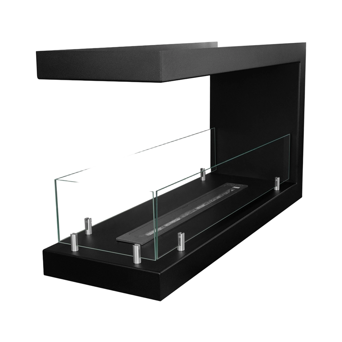 Divina Fire Maratea 90 3-Sided Built-In Bioethanol Fireplace 90x50 cm DF900U — 5