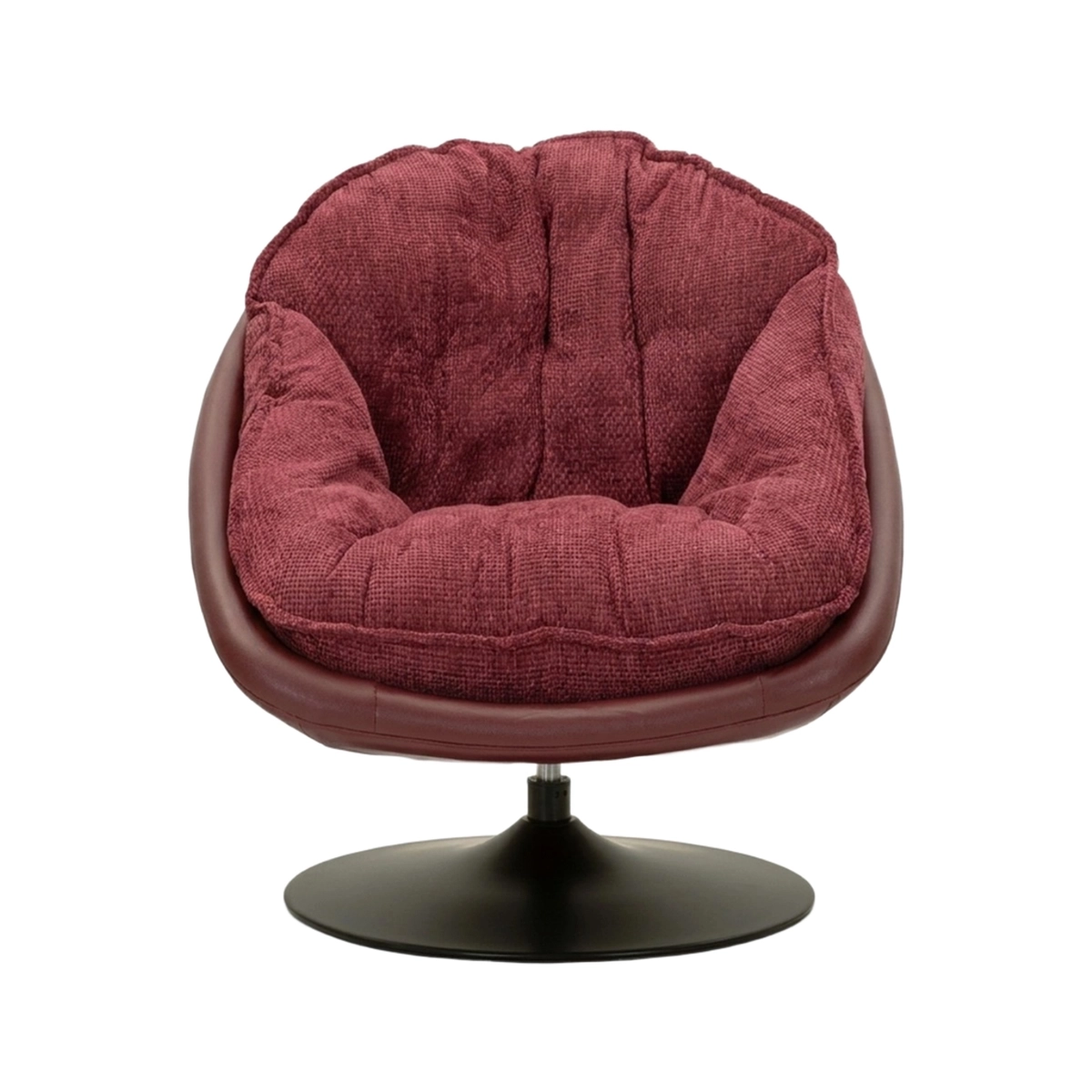 Poise Retro Swivel Upholstered Armchair — 3