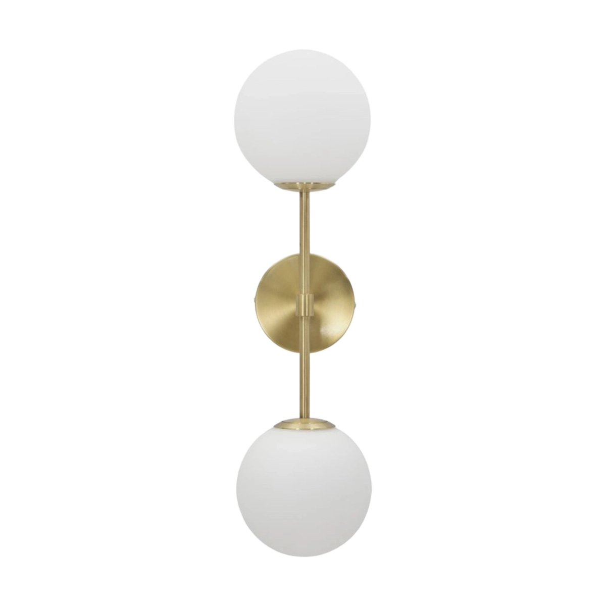 Mauro Ferretti Glamy Double 2-Light Wall Sconce in Metal and Vetro — 5