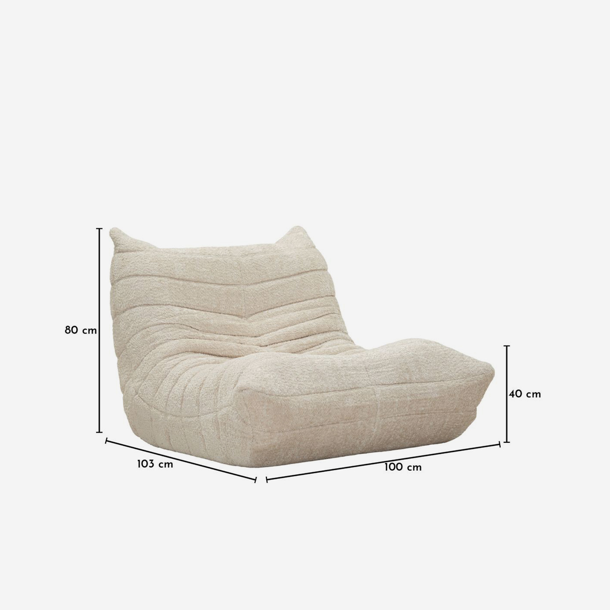 Mask Modern Upholstered Living Room Lounge Armchair — 9