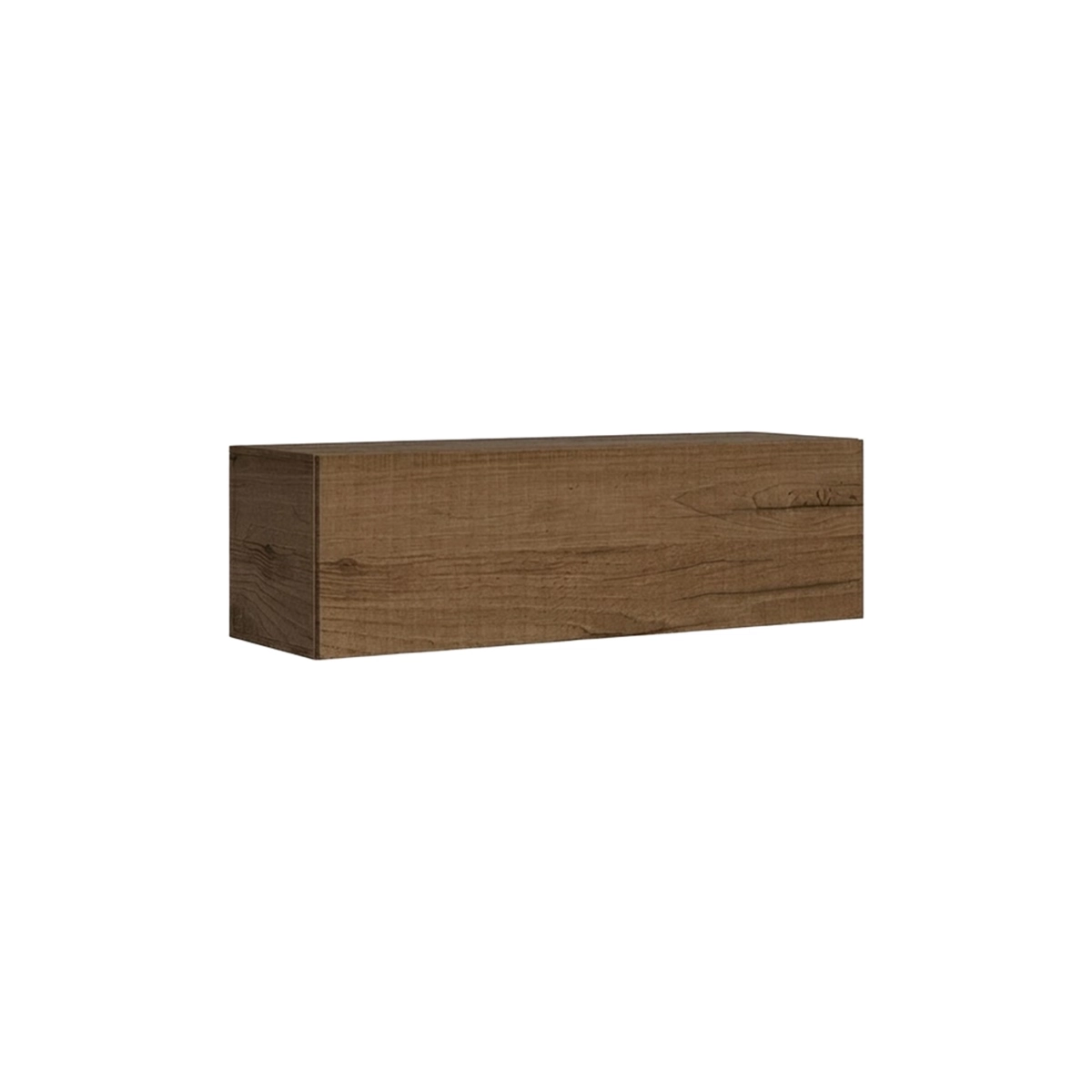 Wall Unit Modern Floating TV Stand Wood Ash White Walnut Isoka A04 Itamoby — 4