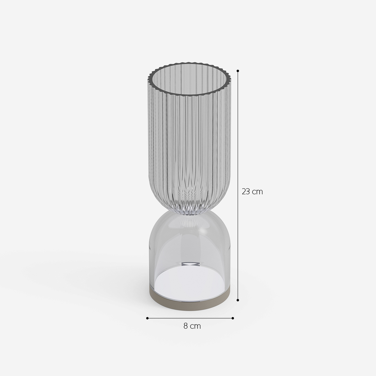 Alba A Rechargeable Cordless LED Table Lamp in Polycarbonate — 5