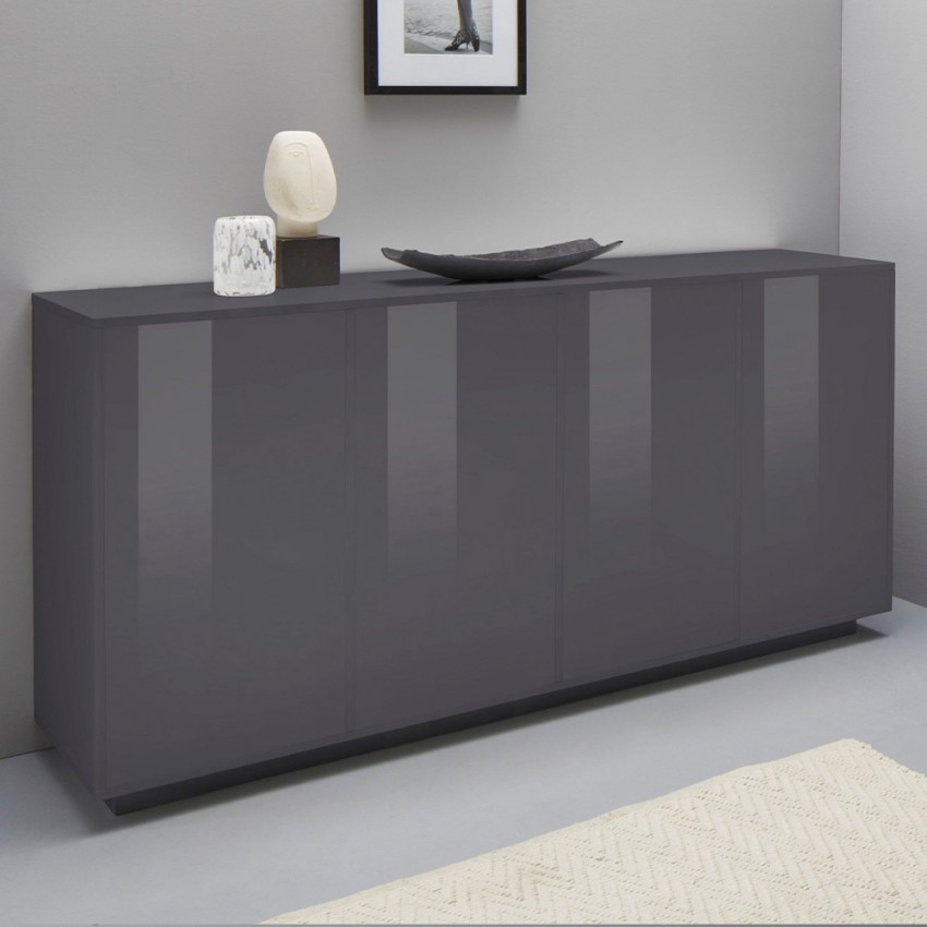Modern Sideboard 180cm Living Room Kitchen Buffet Ceila Report — 2