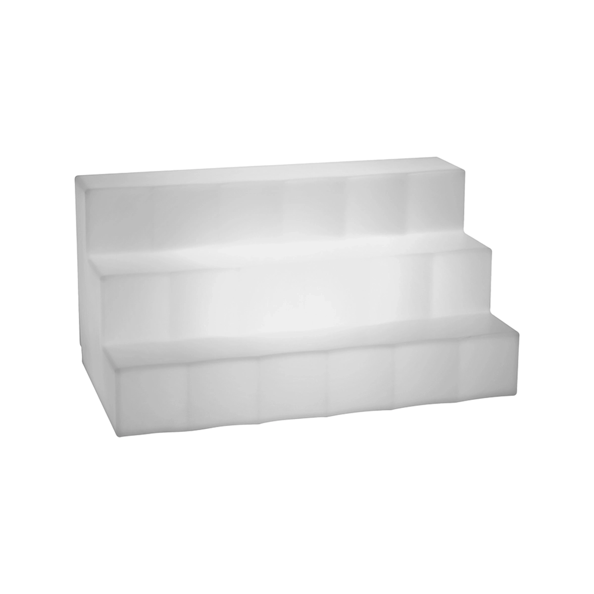 LYXO Marvy 3-tier illuminated outdoor display stand IP65 — 1