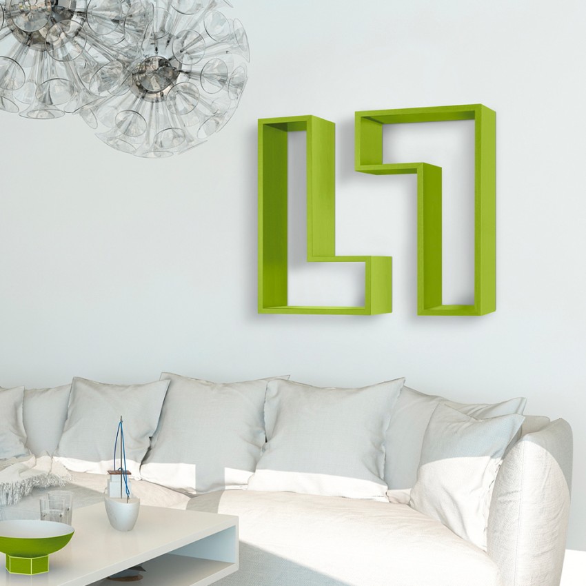 Modern Design Wall Shelf Lettera Modularredo — 2