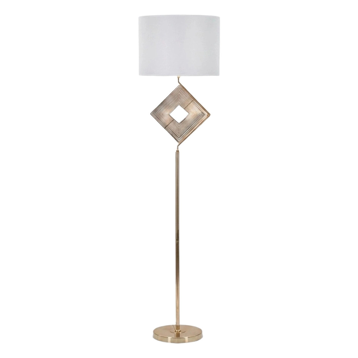 Move Floor Lamp in Metal and Tessuto Fabric — 1