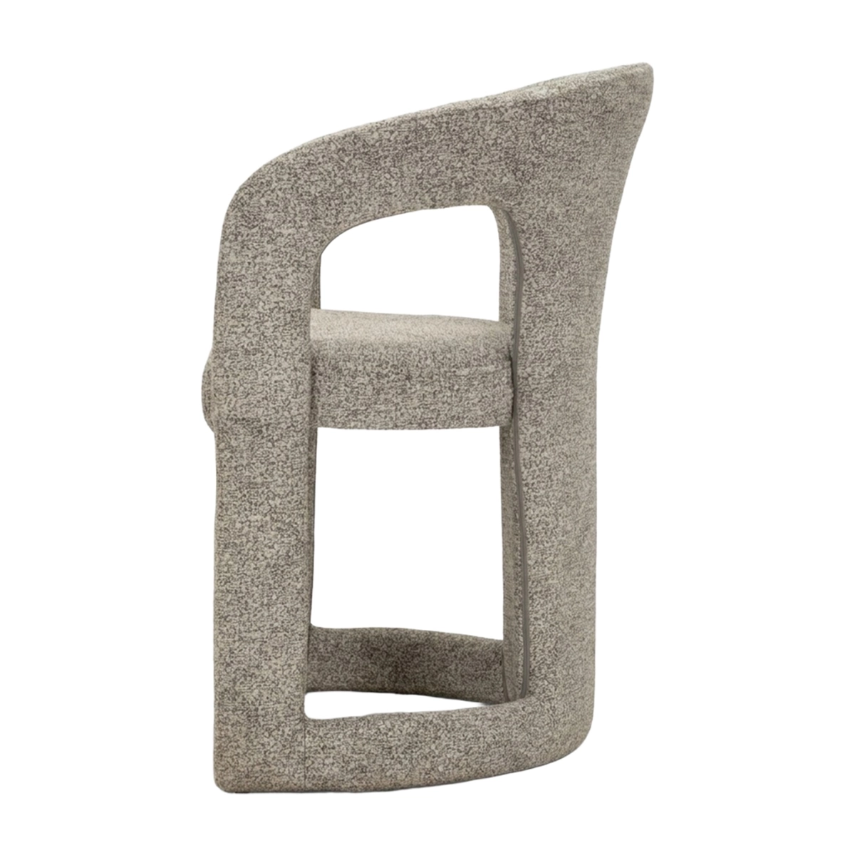 Modern Padded Armchair with Armrests Bahrain Poise — 4