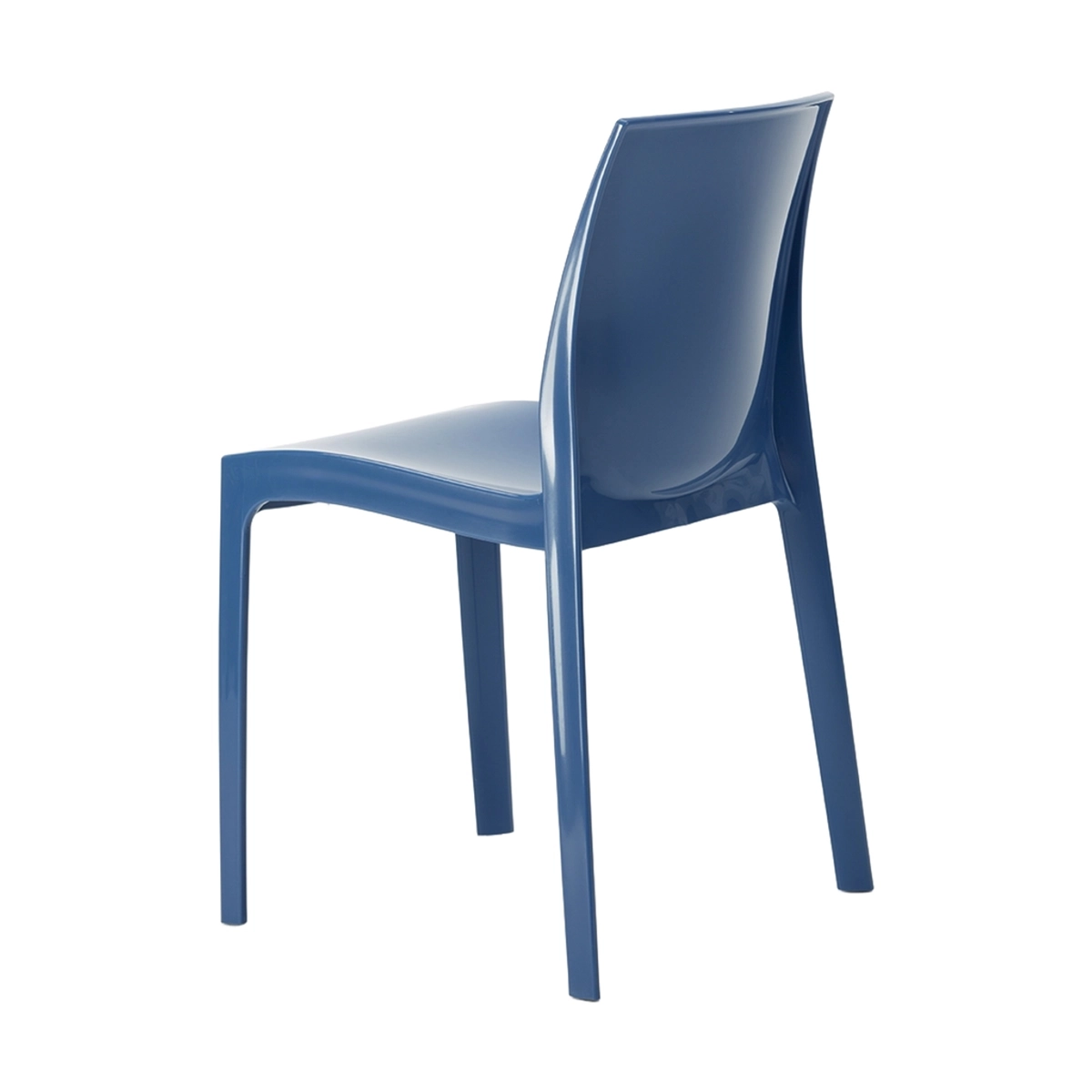 Grand Soleil Ice Stackable Kitchen and Bar Polypropylene Chair — 3