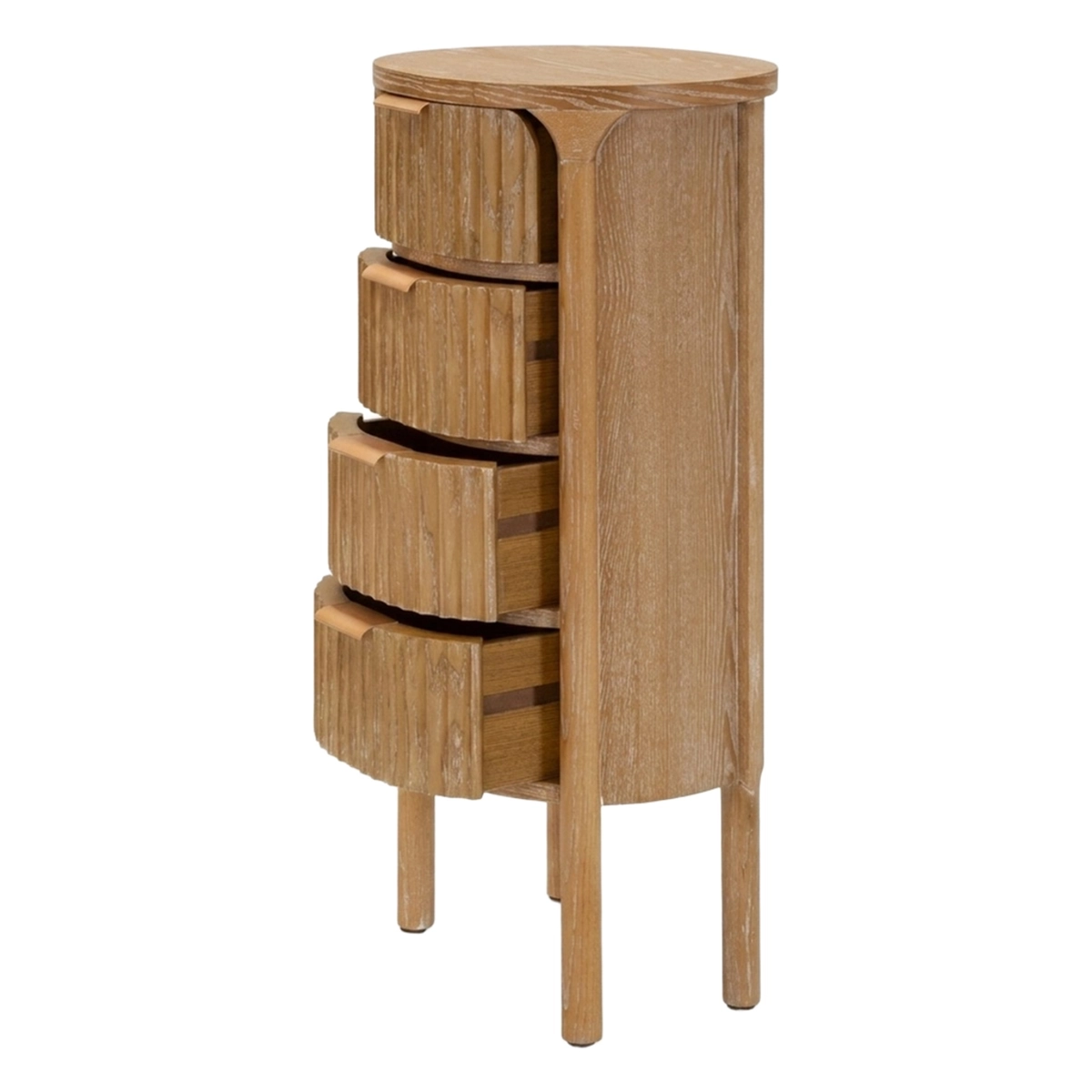 Goteborg Space-Saving Wooden Chest of 4 Drawers — 5