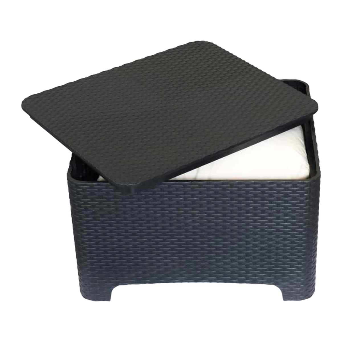 Grand Soleil Raffaello Outdoor Coffee Table with Storage Box — 3