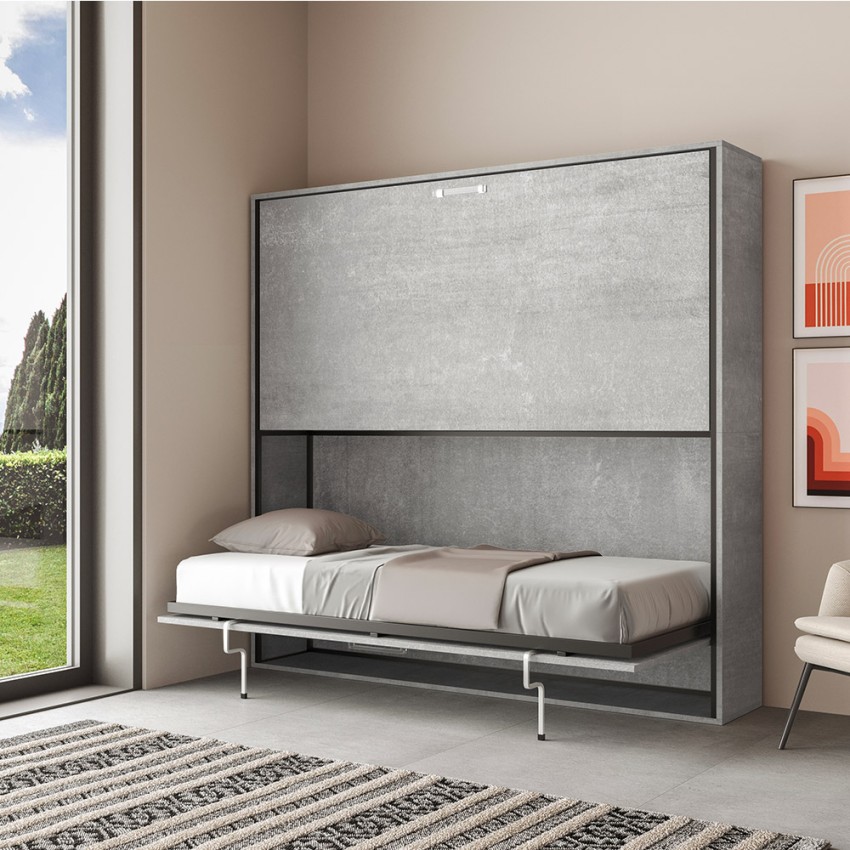 Kando 2CM Grey Horizontal Foldaway Bunk Bed 85x185 Itamoby — 4