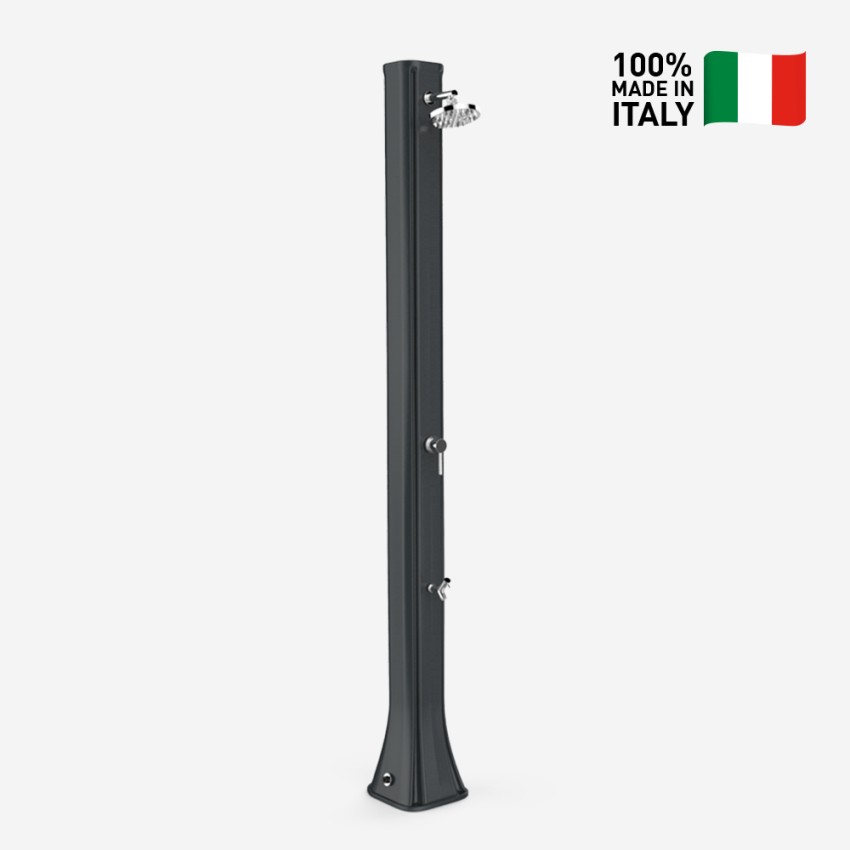 Outdoor Solar Shower 36L with Foot Washer Arkema Design Big Happy Five F620 — 3