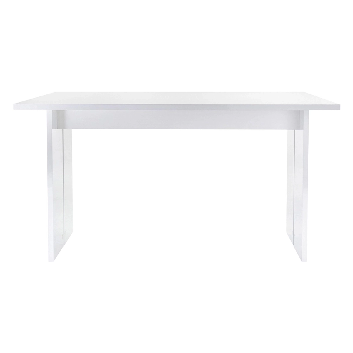 Modern design wooden dining table 160x90cm Bologna — 4