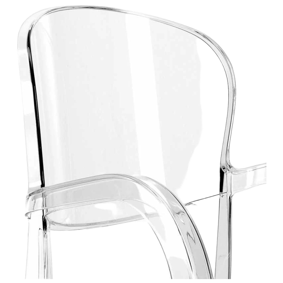 Joker Grand Soleil Transparent Polycarbonate Armchair S6612TR — 4