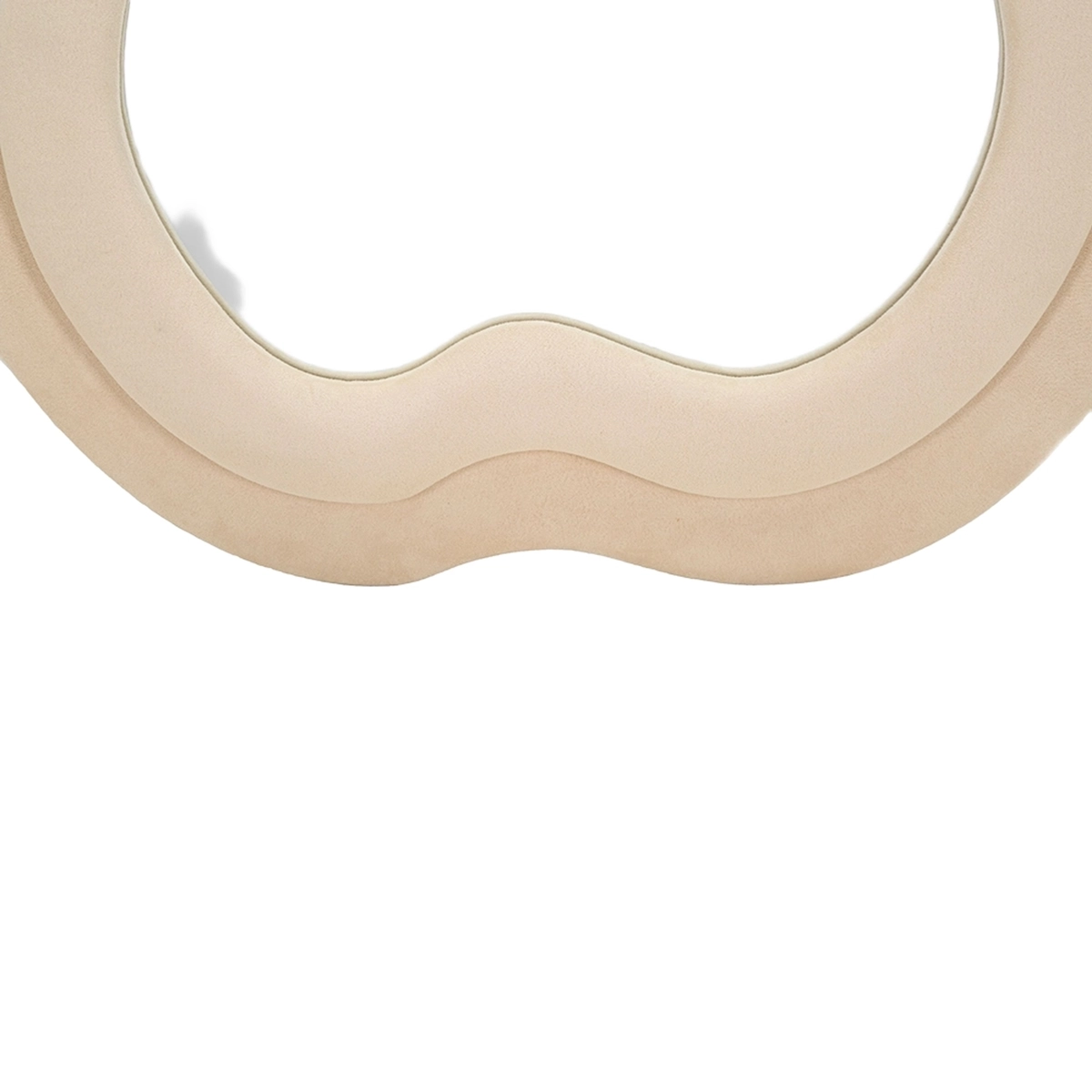 Wavy Velvet Wall and Floor Mirror 60x160cm Miki — 6