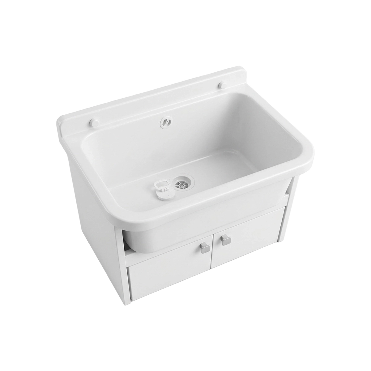 Outdoor Laundry Cabinet 55x34 cm 2 Doors Negrari Pancrazio 5001PKC — 3