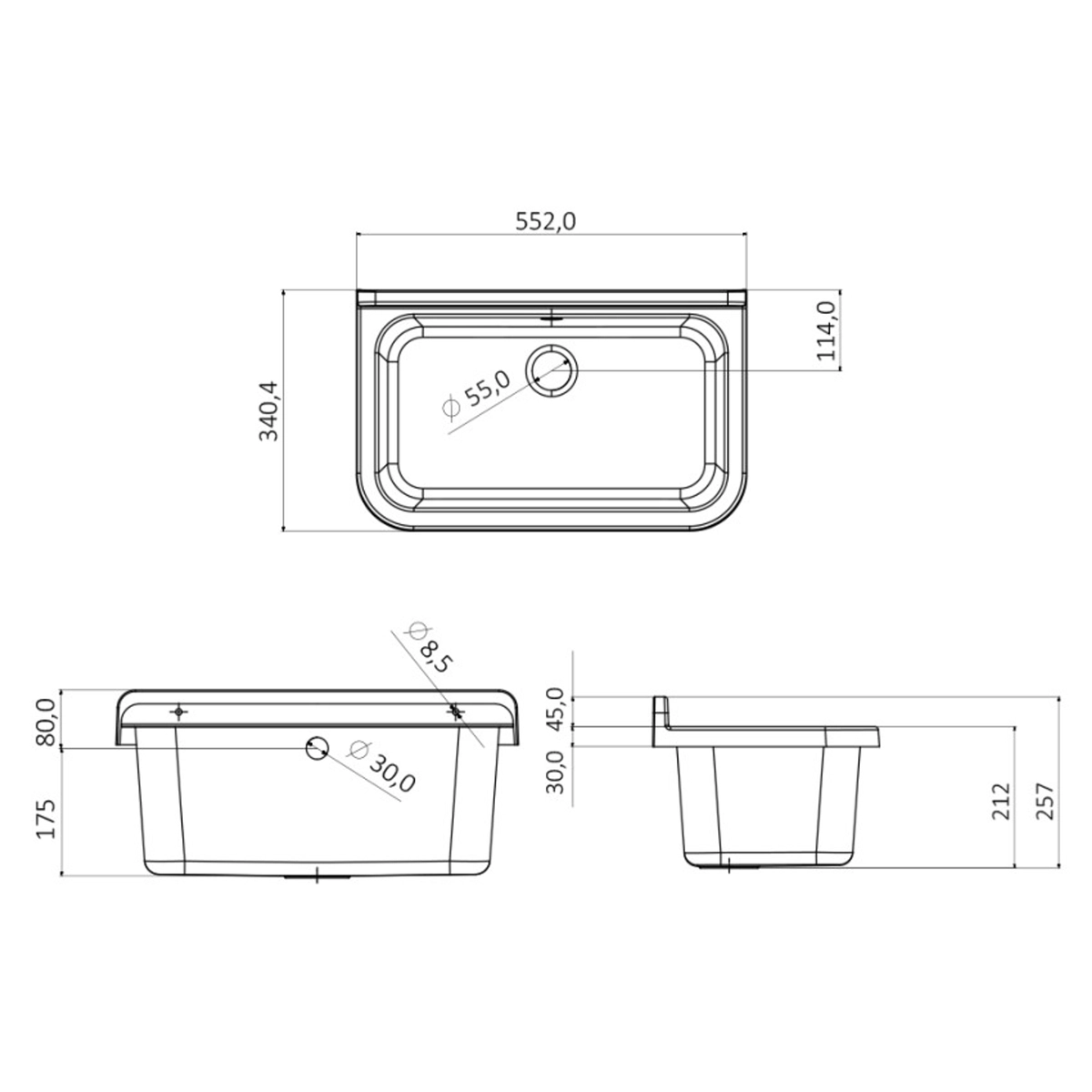 Outdoor Laundry Cabinet 55x34 cm 2 Doors Negrari Pancrazio 5001PKC — 4