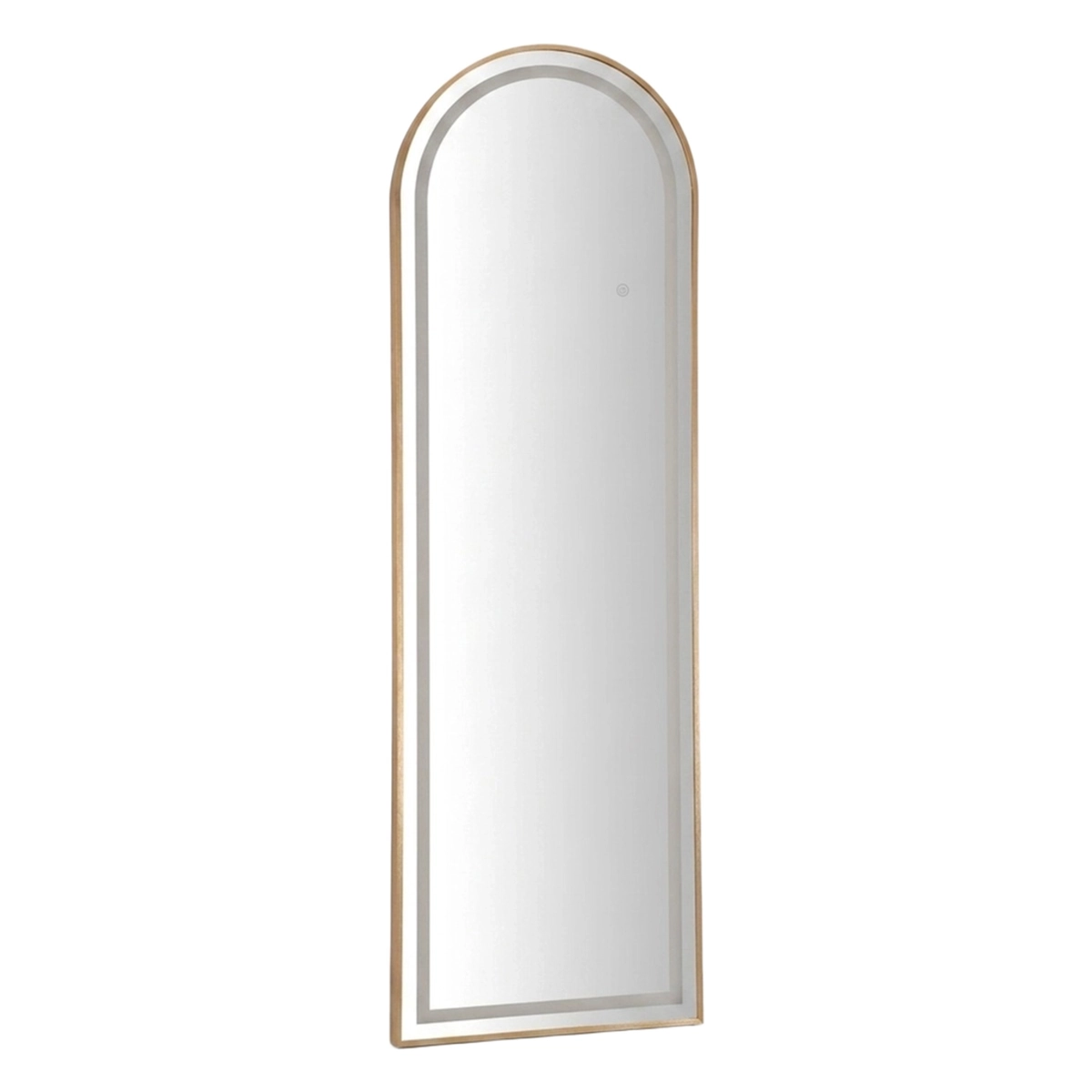 Arched Full-Length Standing Mirror with LED Light Simple arco 50x160 cm — 7