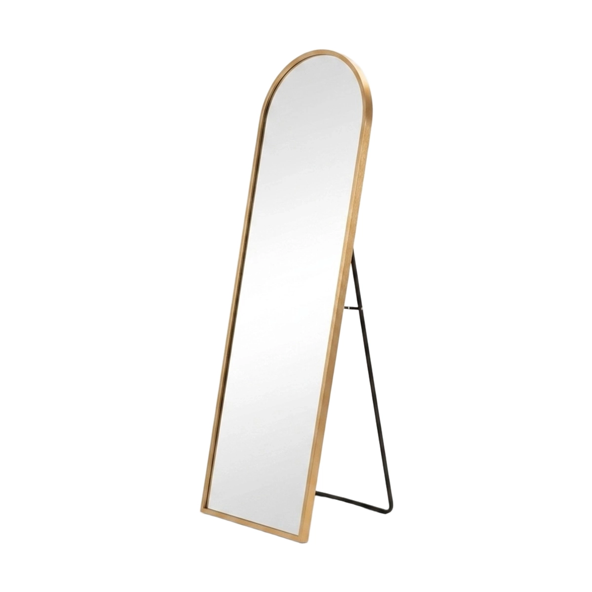 Arched Full-Length Standing Mirror with LED Light Simple arco 50x160 cm — 4