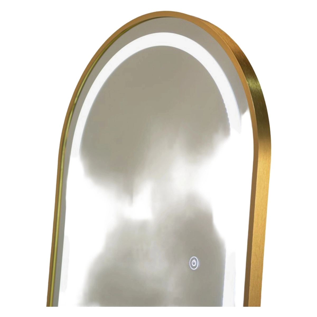 Arched Full-Length Standing Mirror with LED Light Simple arco 50x160 cm — 5