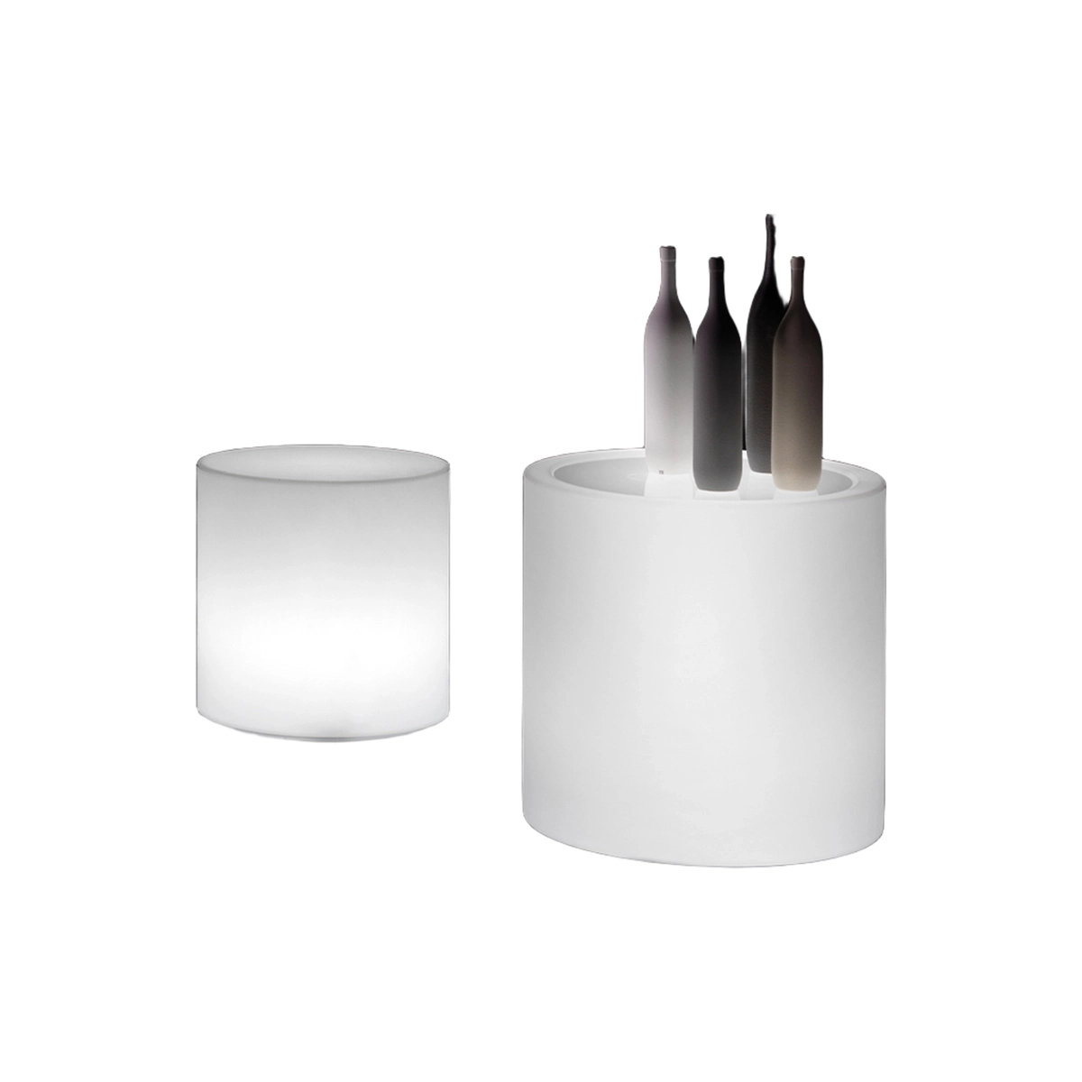 Blok Party LYXO Outdoor Rechargeable RGBW Light-Up Side Table — 3