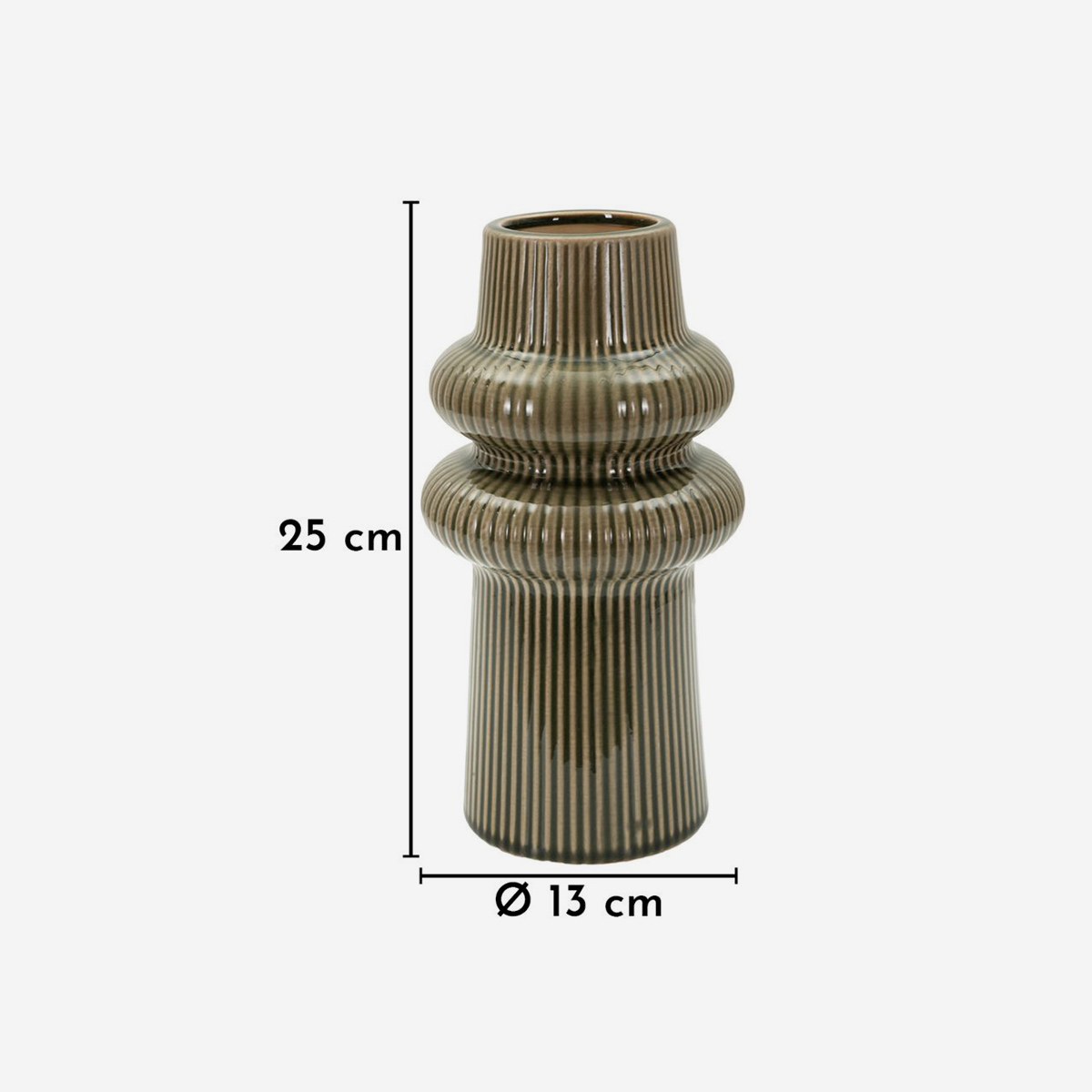 Harmony 25 Modern Ceramic Indoor Decorative Vase — 3