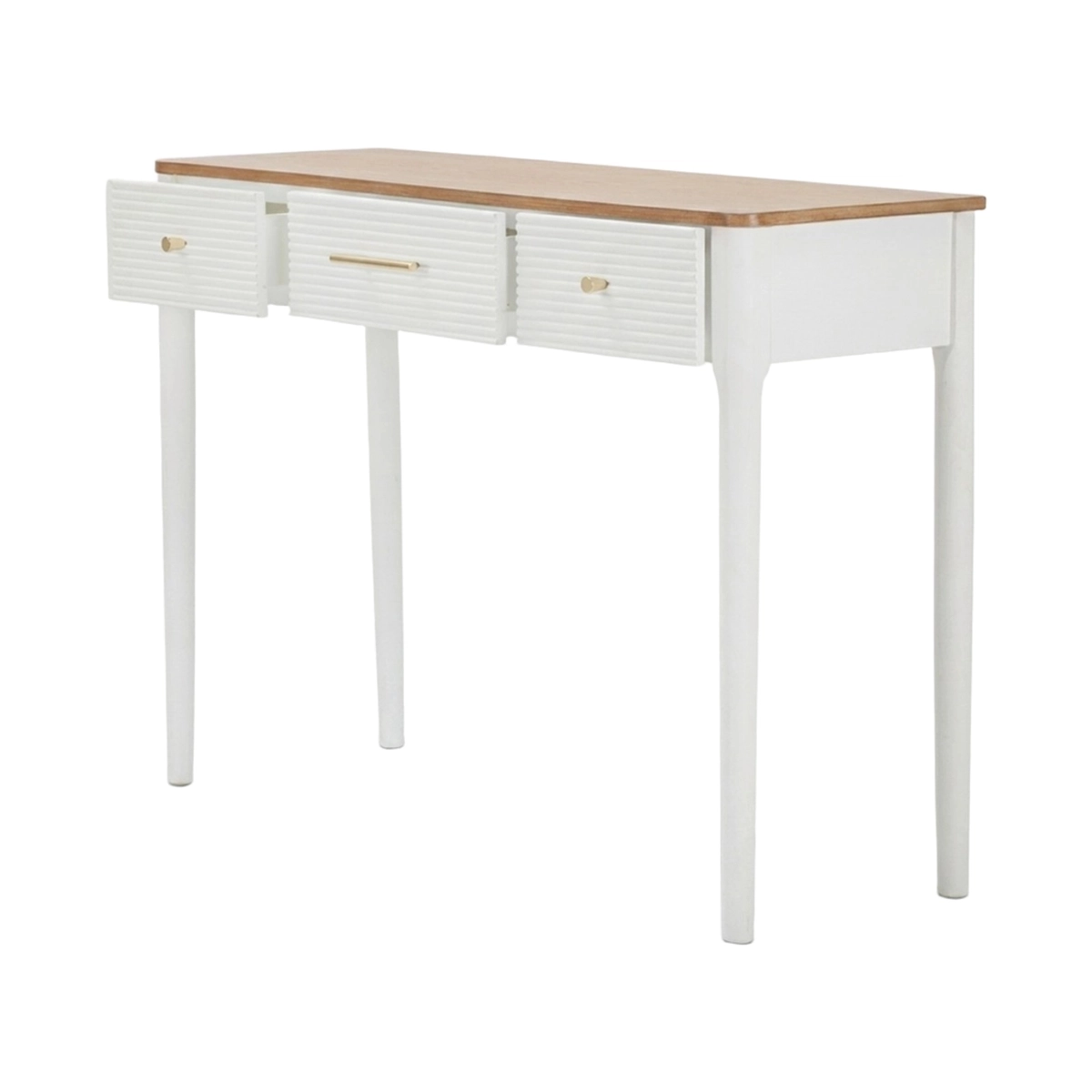 Matera Wooden Hallway Console Table with 3 Drawers — 5