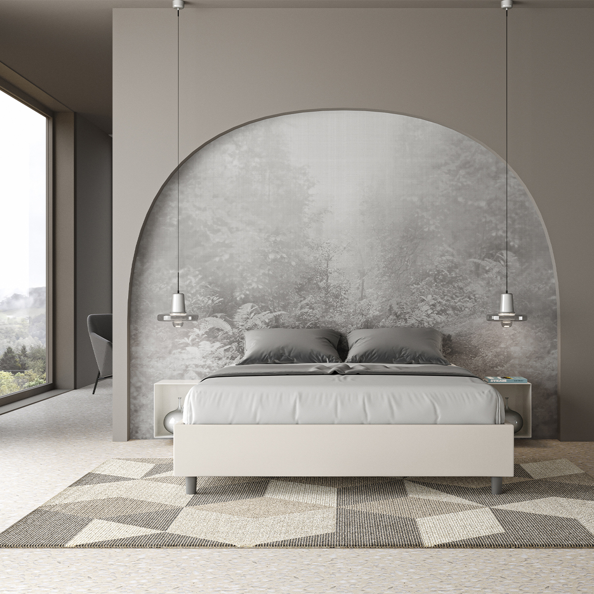 Azelia M 160x190 Double Sommier Bed with Storage Box — 3