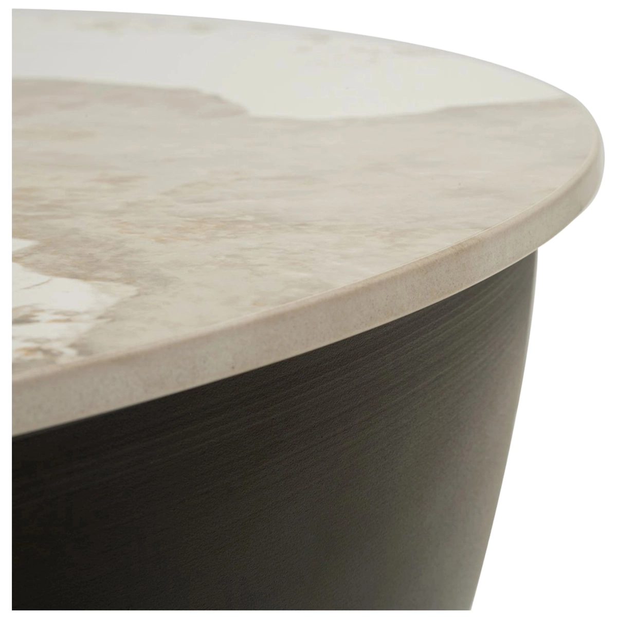Glam Coffee Table with Storage in Ceramic and Metal Mauro Ferretti — 5