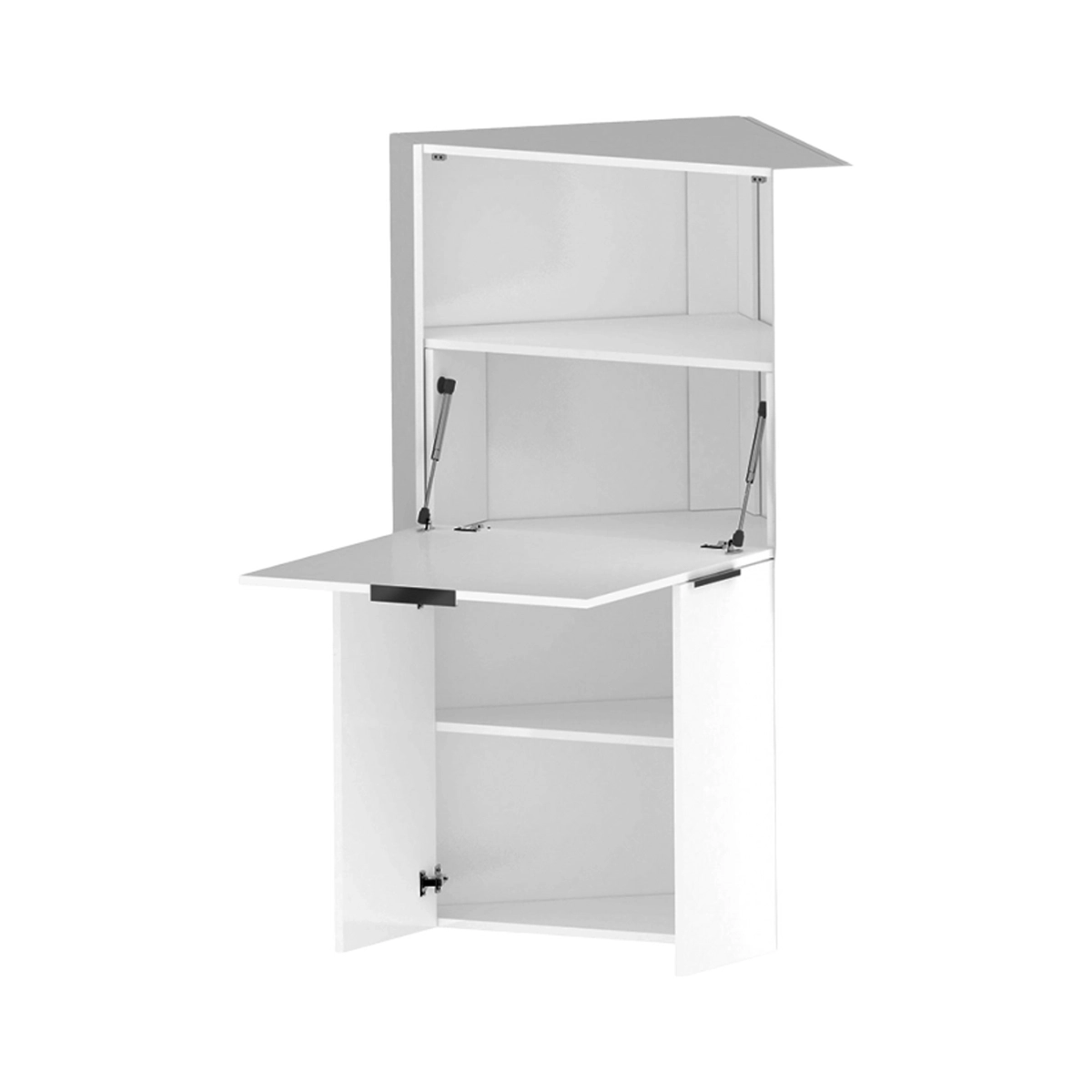 Folding Space-Saving Corner Desk 70x70cm Dalia II — 7
