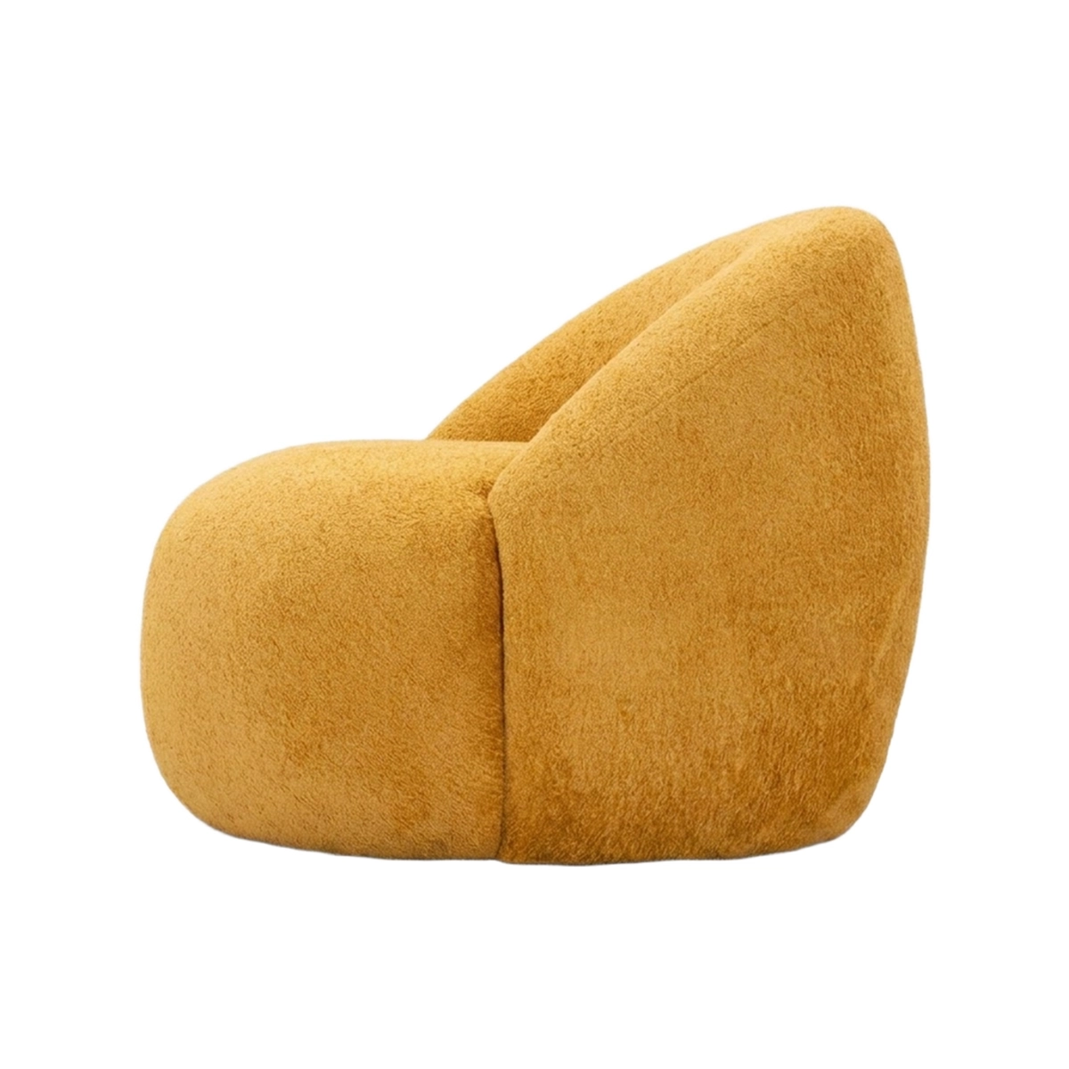 Mauro Ferretti Ginevra Bouclé Upholstered Living Room Armchair — 3