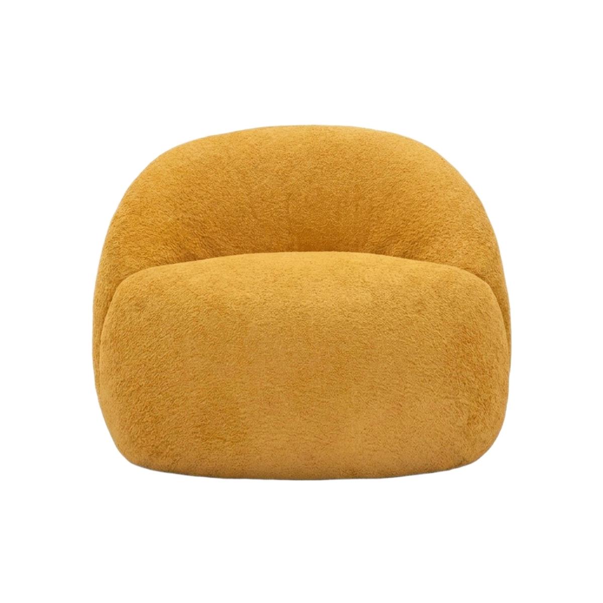 Mauro Ferretti Ginevra Bouclé Upholstered Living Room Armchair — 4
