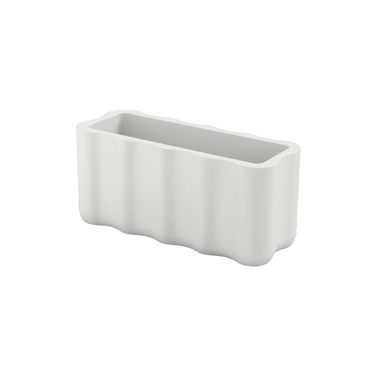 Outdoor Rectangular Polyethylene Planter Nebula 90cm LYXO — 1