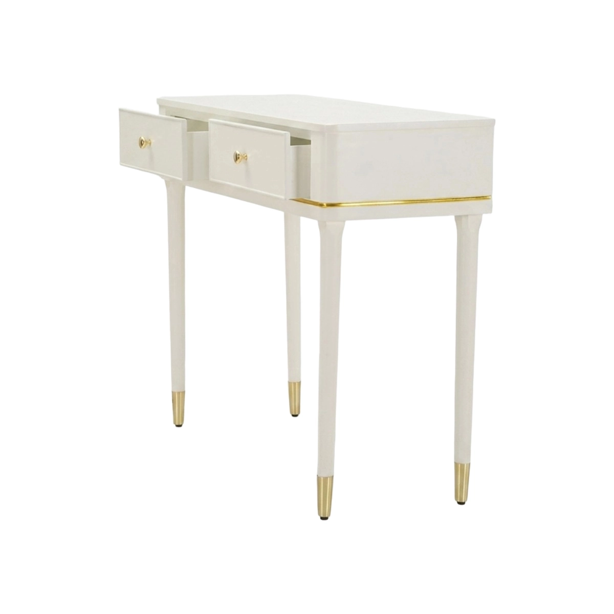 Modern Hallway Console Table with 2 Drawers Camille — 3