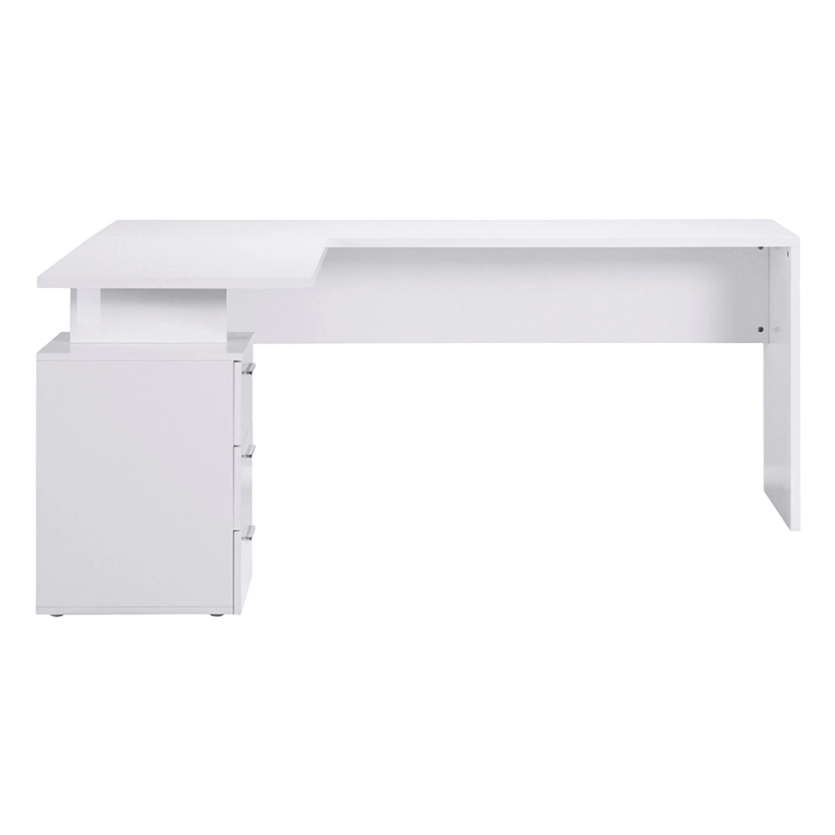 Modern corner desk 180x160 with 3 drawers New Selina — 6