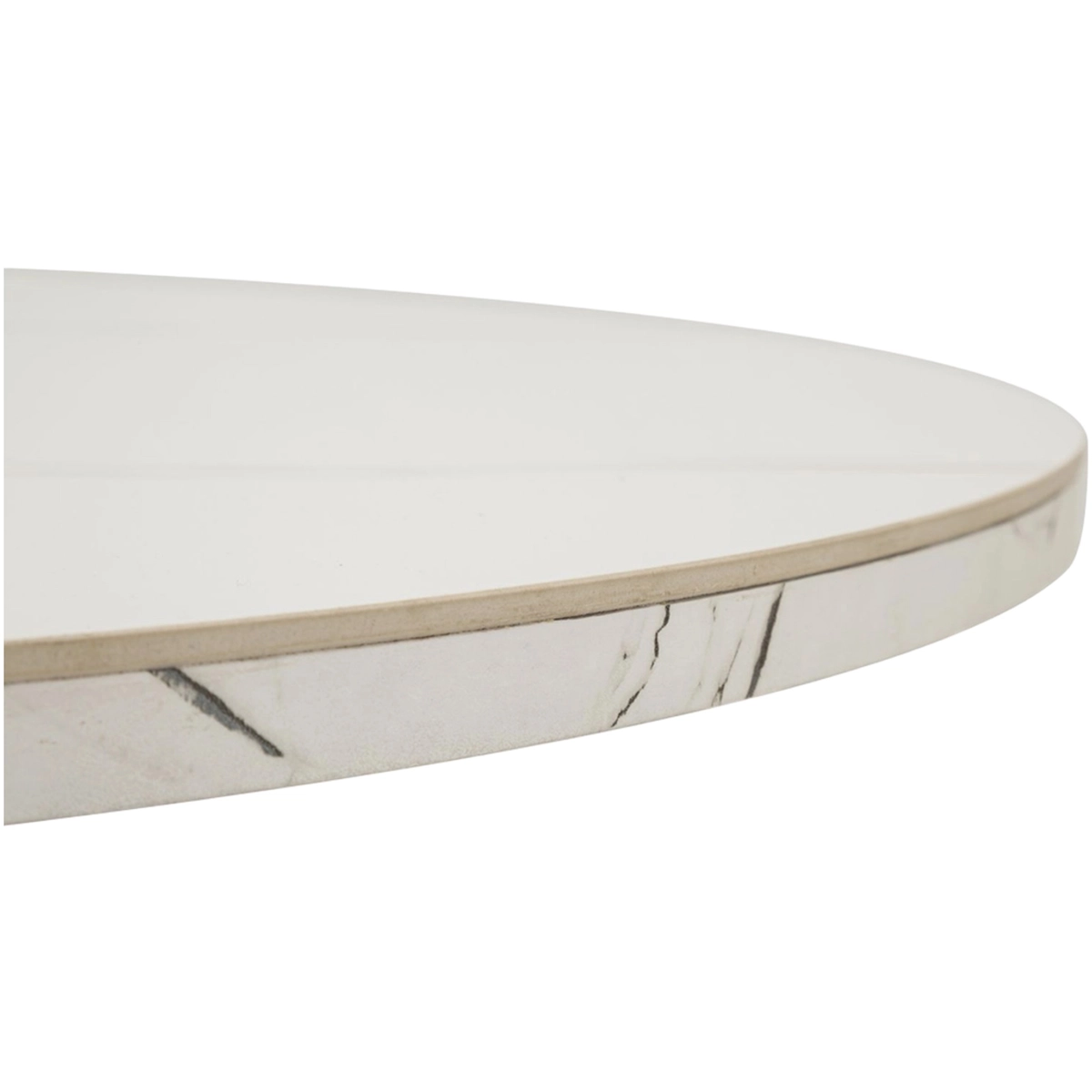 Martin Extendable Dining Table in Ceramic and Metal — 6