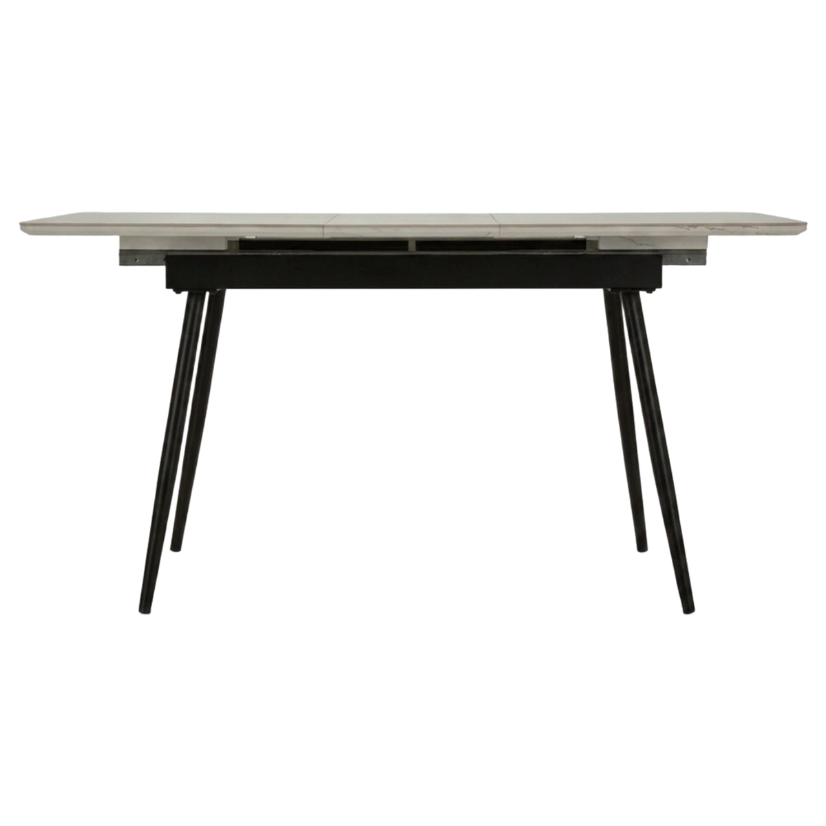 Matt Extendable Dining Table in Metal and Ceramic — 6