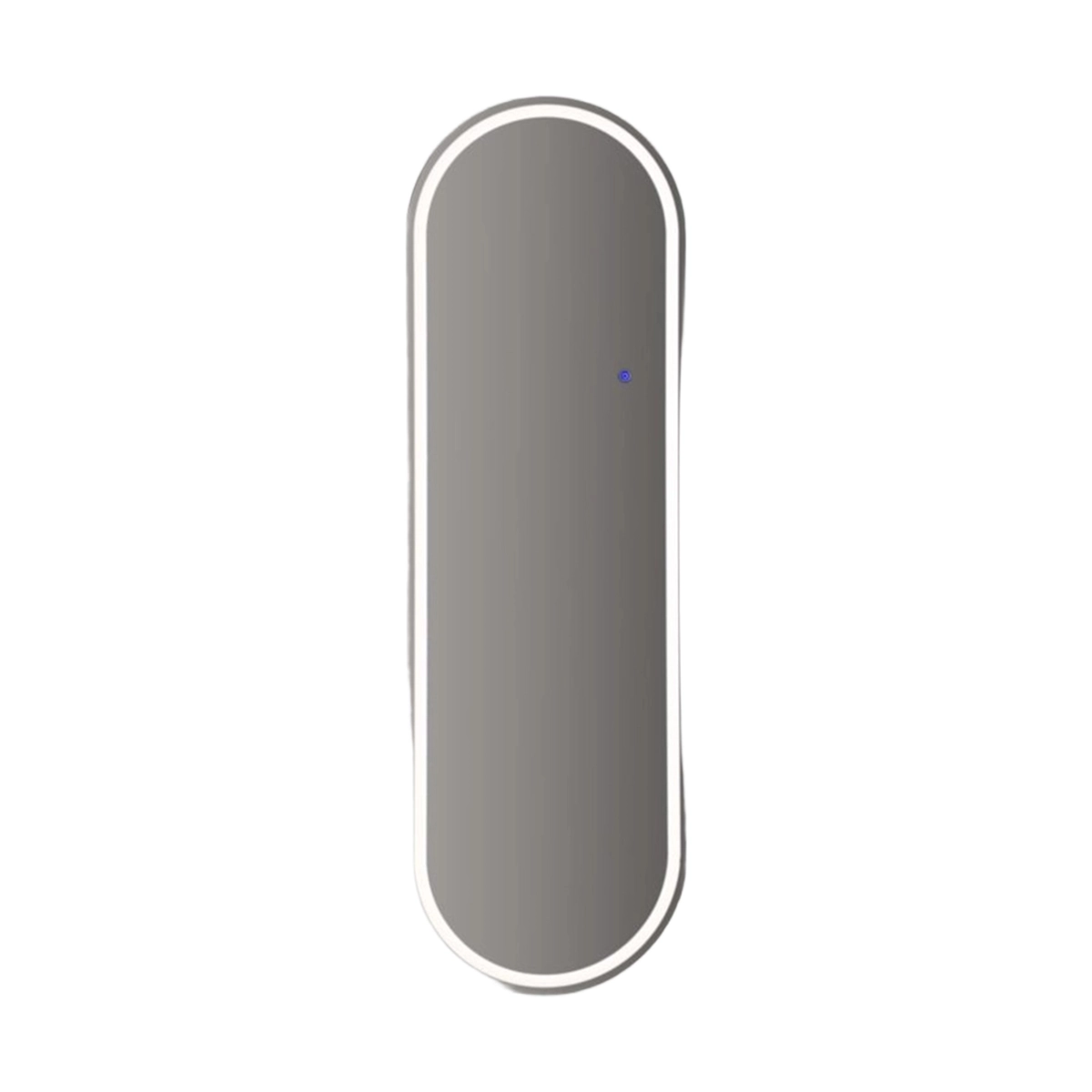 Mauro Ferretti Luminous Oval Wall Mirror LED 3 Light Tones 50x160 cm — 3