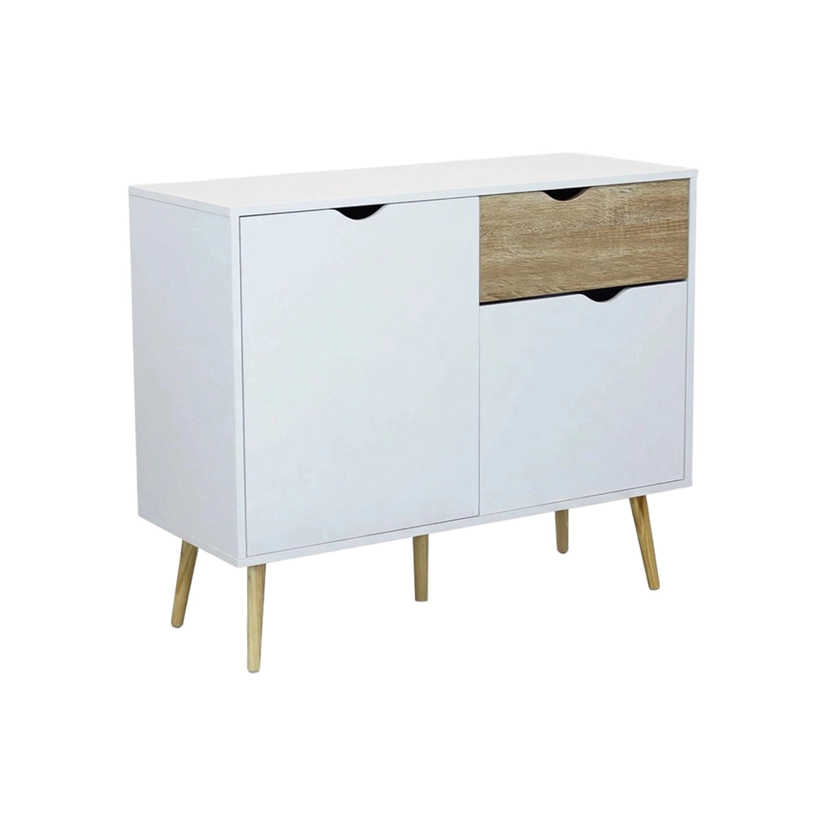 Theodore Modern Wooden Sideboard with 1 Door and 2 Drawers — 1