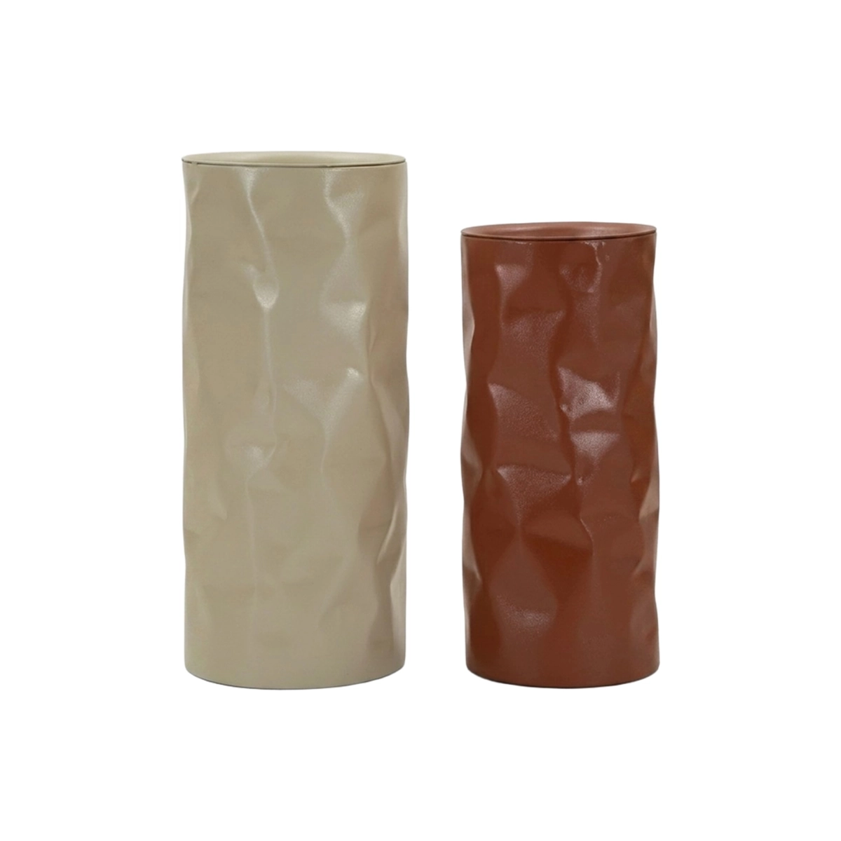 Set of 2 Metal Coffee Tables Norimberga L — 1