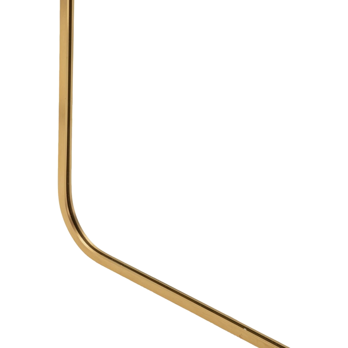 Simple Full-Length Rectangular LED Floor Mirror in Alluminio — 6