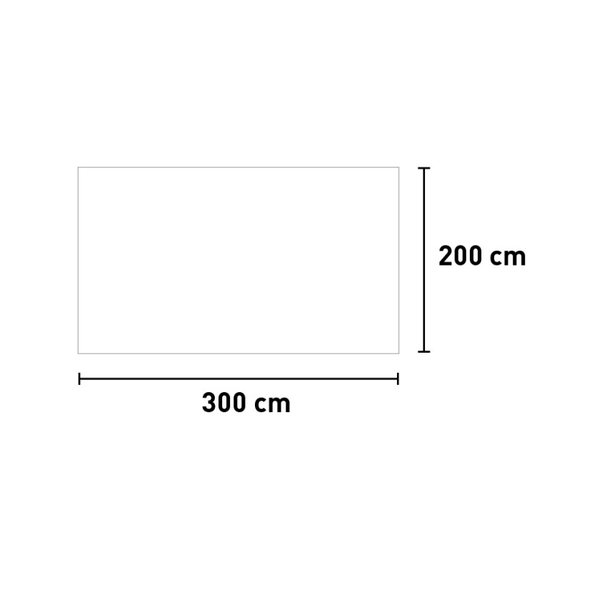 Divina Garden Beige Gazebo Side Wall with Window 3x3 PVC — 2